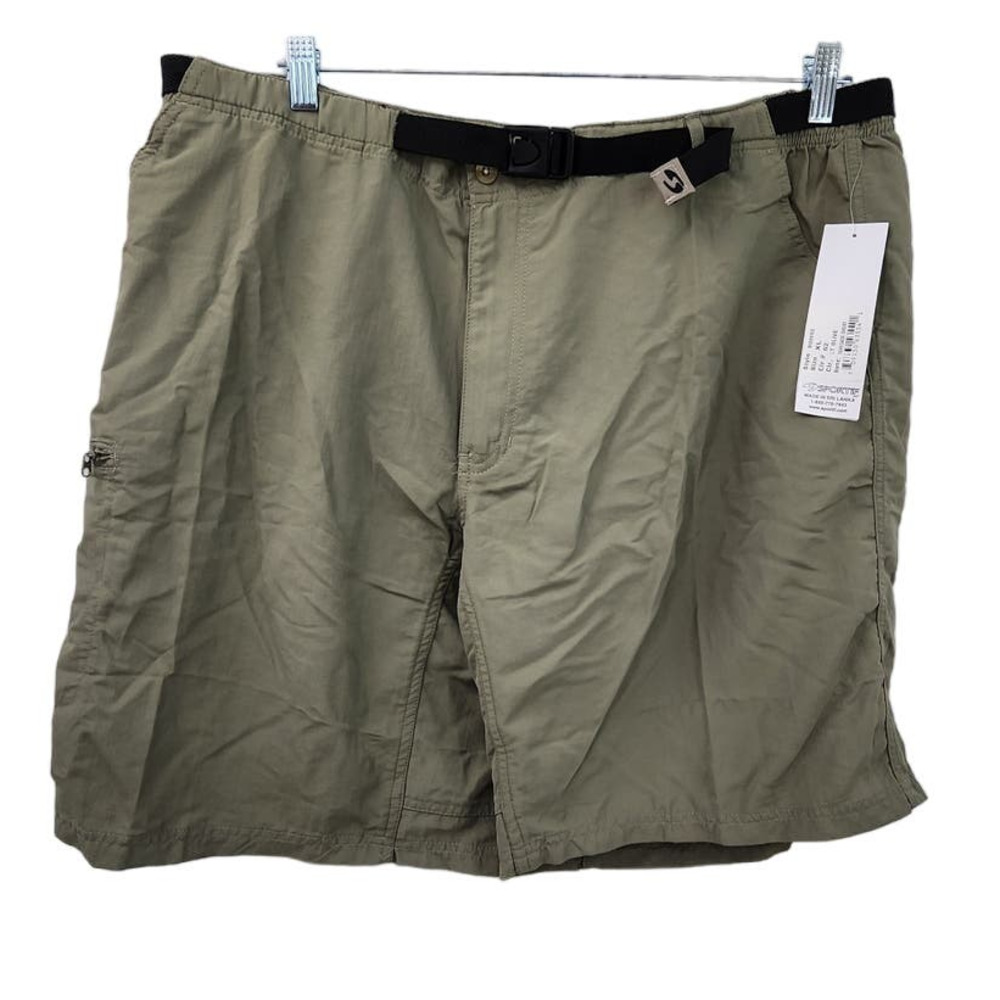 Sportif Renegade Shorts Light Olive Nylon‎ Size XL